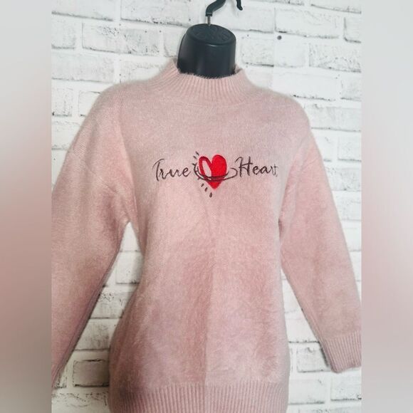 The Cashmere Project True Heart Sweater Size Medium - Picture 4 of 5